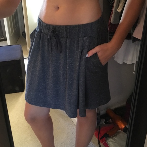 Blue skirt LOFT with POCKETS ❤️