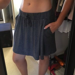 Blue skirt LOFT with POCKETS ❤️