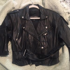 Vintage leather jacket (wilsons)