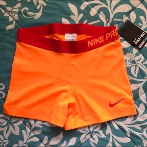 Orange Nike Spandex