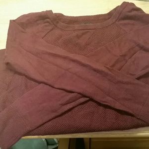 American eagle burgundy sweater, size S
