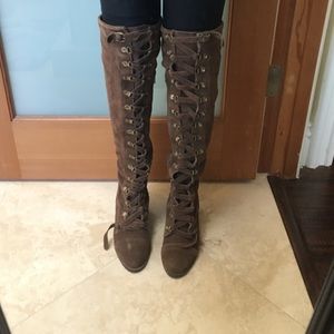 Jeffery Campbell • Free People lace up boot