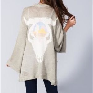Ojai Bull Cardigan