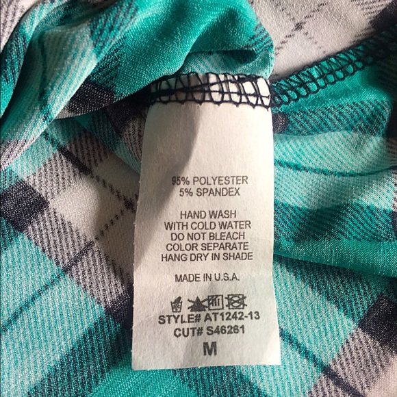Green Plaid Shirt - Picture 4 of 4