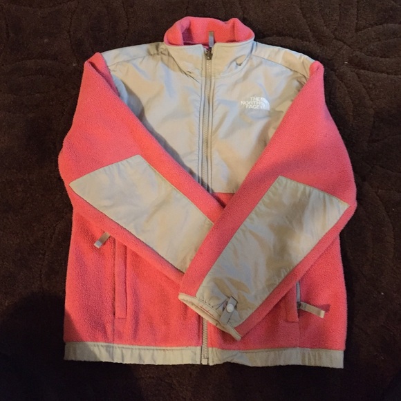 Pink northface Denali jacket size medium