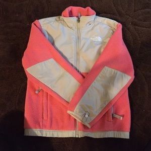 Pink northface Denali jacket size medium