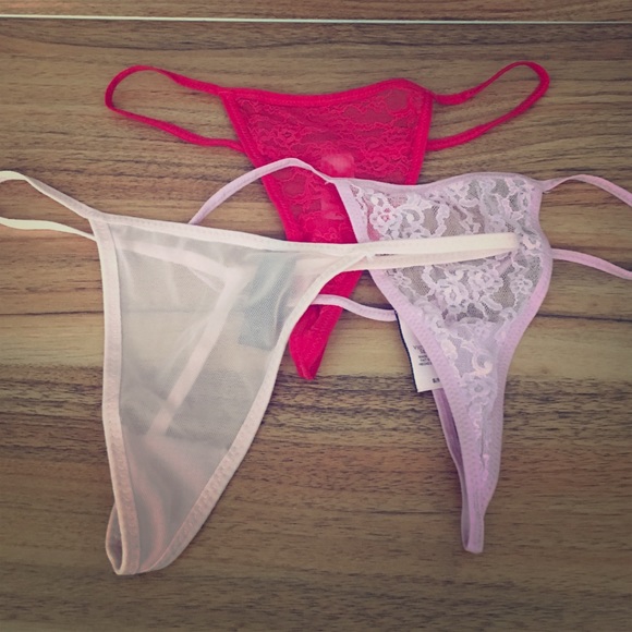 Victoria's Secret and Daisy Fuentes thong set