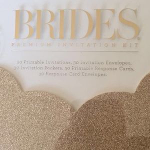 BRIDES Premium Wedding Invitation Kit