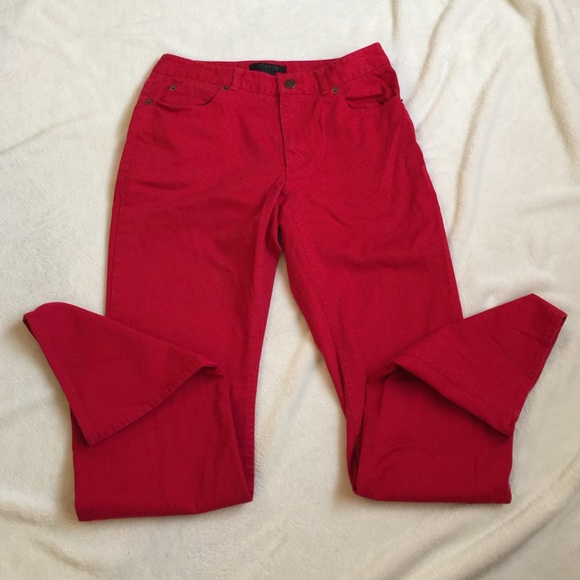 The Limited Red Jeans