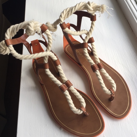 Rope Sandals by Sergio Rossi