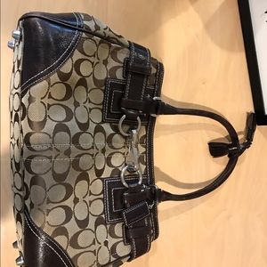 Coach authentic brown bag
