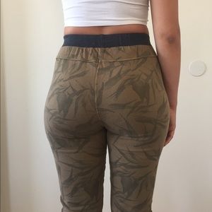 ZARA green joggers