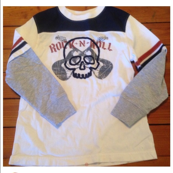 Boys Rock-N-Roll long sleeve shirt.