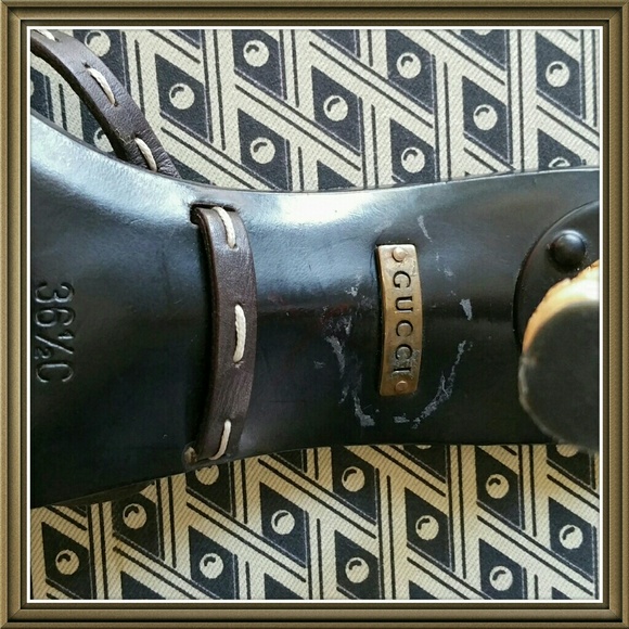 GUCCI Lady horsebit-detailed patent-leather pumps | NET-A-PORTER Gucci Designer Ladies Heels