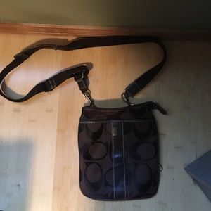 Coach cross body bag