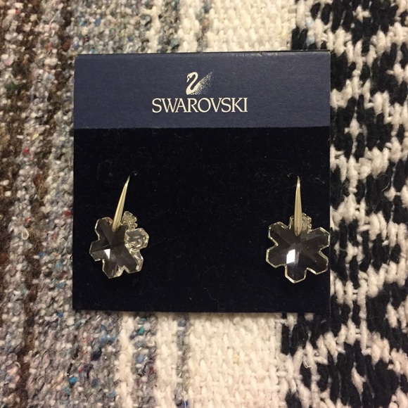 SWAROVSKI - SNOWFLAKE EARRINGS