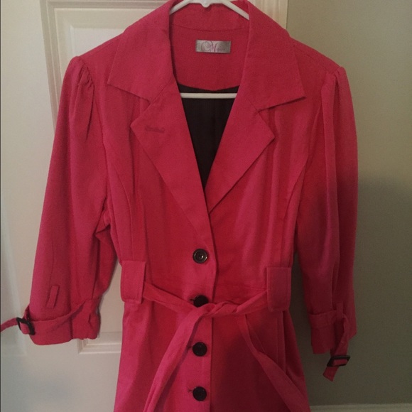 Pink coat