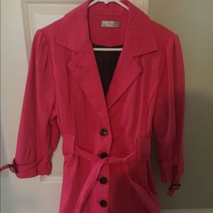 Pink coat