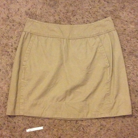 Khaki skirt