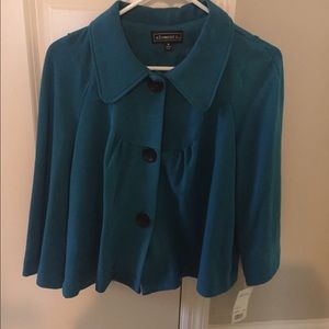 Teal coat