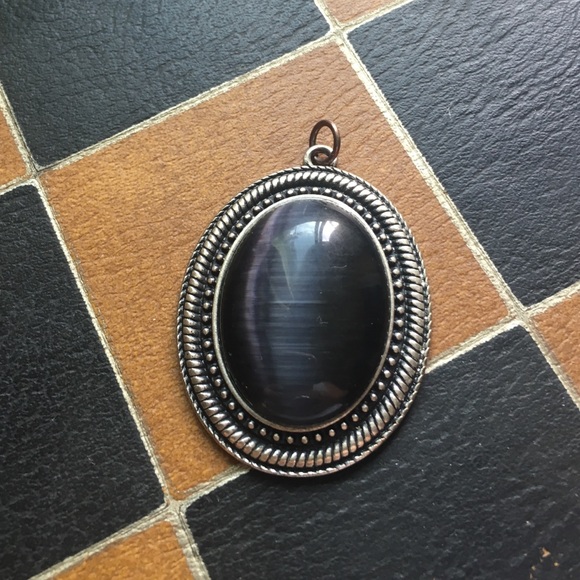 Black and Silver Pendant