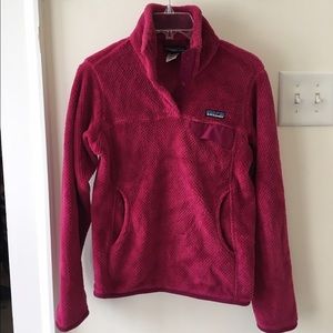 Patagonia Re-tool Snap-T Fleece Magenta