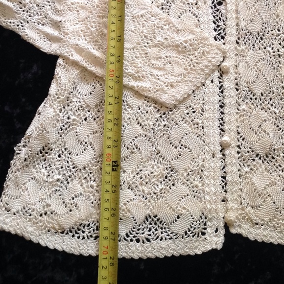 Beautiful CROCHET hand made Jacket - Picture 1 of 4