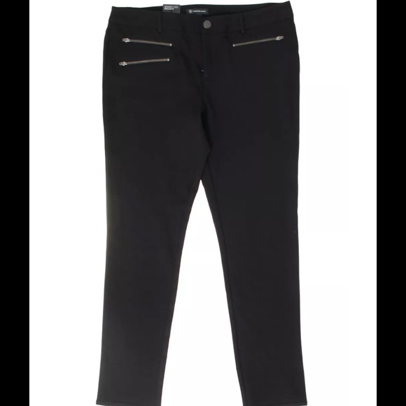 INC skinny zipper pants