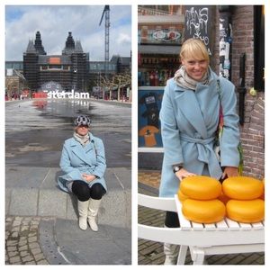 Beautiful Powder Blue Coat