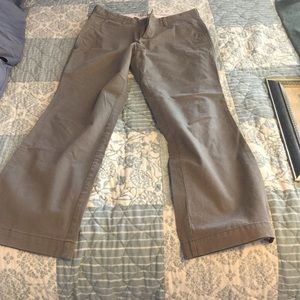 old navy bootcut khakis
