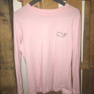 Light pink Vineyard Vines Long Sleeve