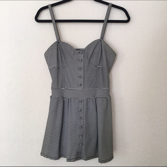 Stripped Mini Romper. Like free people
