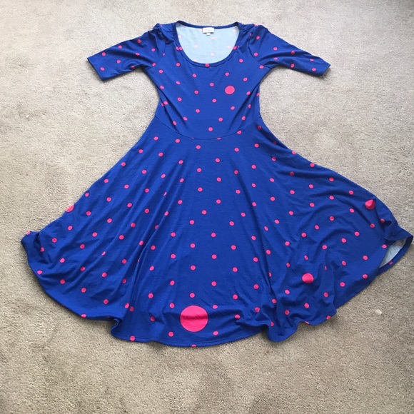 LuLaRoe Nicole dress! Worn once!