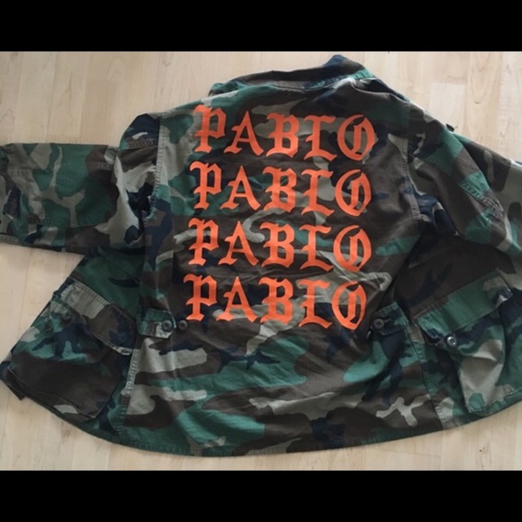 pablo army jacket