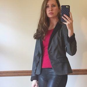 Express Color blocked blazer