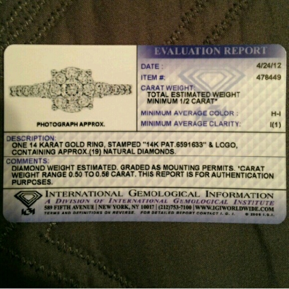 Diamond ring - Picture 2 of 2