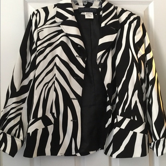 Zebra Striped Jacket