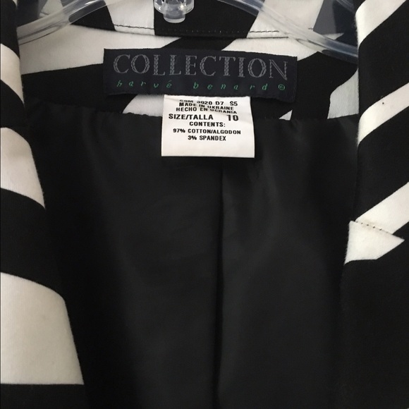 Zebra Striped Jacket - Picture 2 of 2
