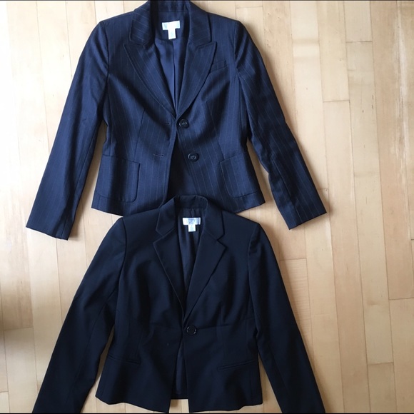 2 Ann Taylor Loft blazers. Size 0p.