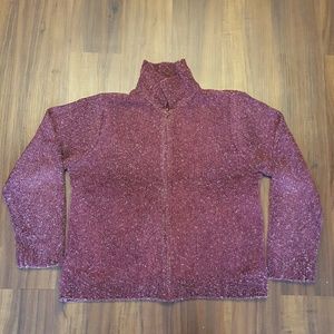 💖Sale!💖Croft and Barrow zip up sweater, size XL