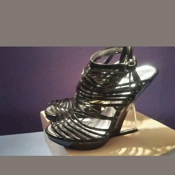 Promise Acrylic Wedge  Heels
