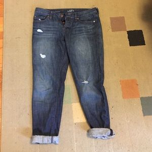 Ann Taylor Loft Boyfriend Jeans 2P/26