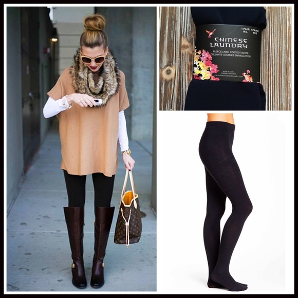 Chinese Laundry Accessories - ❗OTHER BRANDS AVAILABLE❗FLEECE LINED TIGHTS