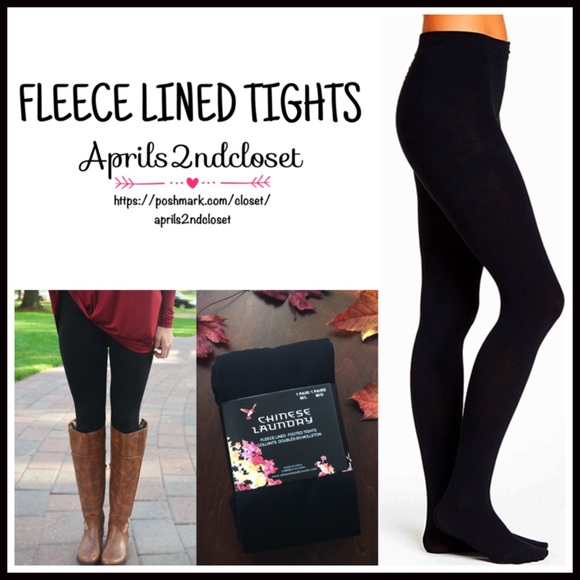 ❗OTHER BRANDS AVAILABLE❗FLEECE LINED TIGHTS - Picture 3 of 3