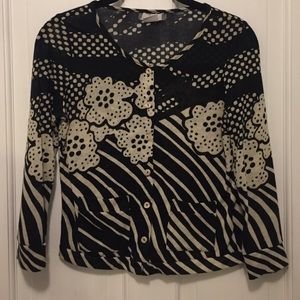 Animal Print Cardigan