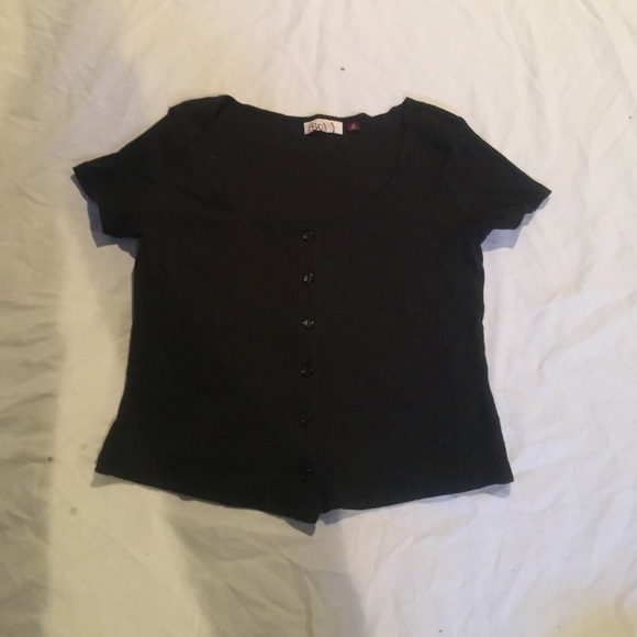 Black Crop Top