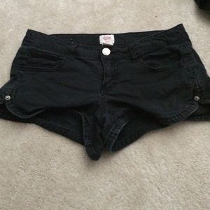 Black shorts