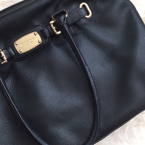 Michael Kors Extra Large Black Leather Bag