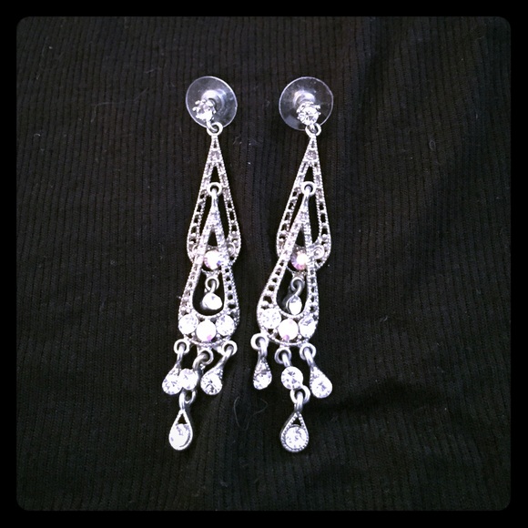 REDUCED! Rhinestone Earrings