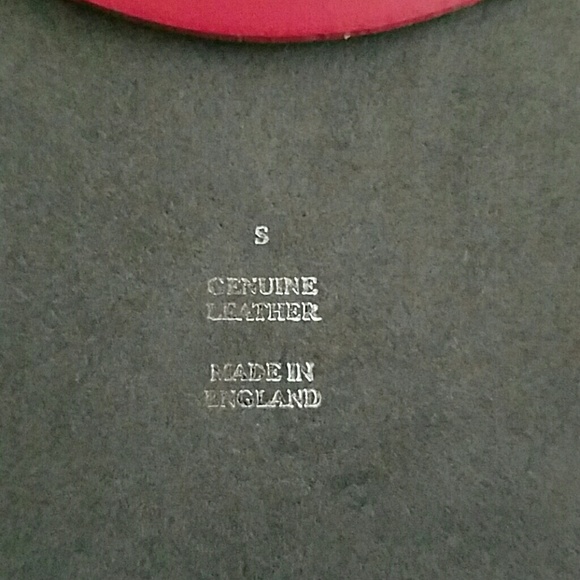New Blood Red Express Leather Belt main image 4